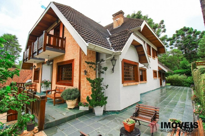 Casa Residencial para Venda - Campos do Jordão, Loteamento Véu da Noiva - REF: CA0015 Imagem da galeria de fotos: Casa Residencial para Venda - Campos do Jordão, Loteamento Véu da Noiva - REF: CA0015