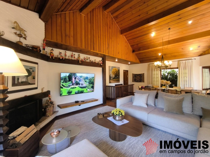 Casa Residencial para Venda - Campos do Jordão, Loteamento Véu da Noiva - REF: CA0487 Imagem da galeria de fotos: Casa Residencial para Venda - Campos do Jordão, Loteamento Véu da Noiva - REF: CA0487