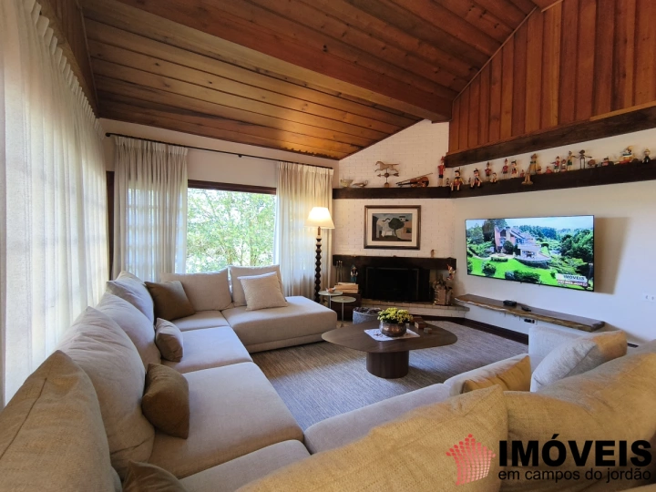 Casa Residencial para Venda - Campos do Jordão, Loteamento Véu da Noiva - REF: CA0487 Imagem da galeria de fotos: Casa Residencial para Venda - Campos do Jordão, Loteamento Véu da Noiva - REF: CA0487