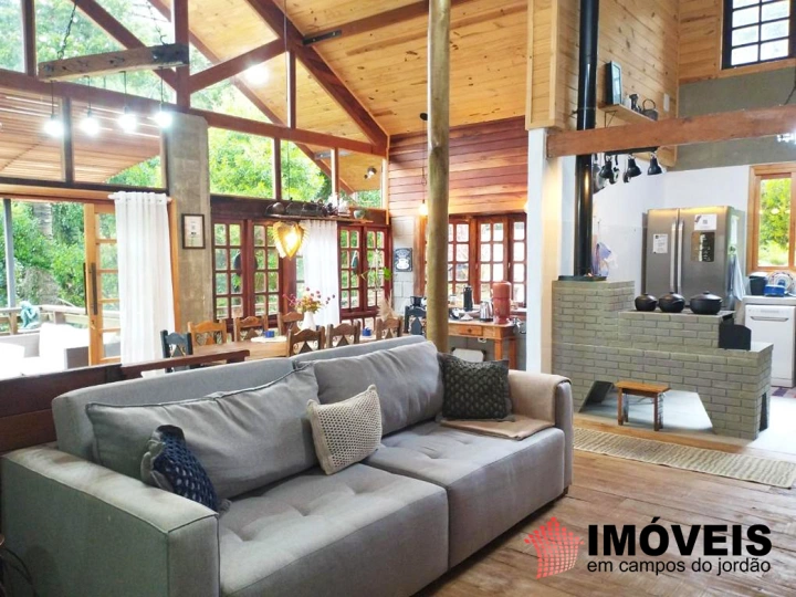 Casa Residencial para Venda - Campos do Jordão, Alto da Vila Inglesa - REF: CA0553 Imagem da galeria de fotos: Casa Residencial para Venda - Campos do Jordão, Alto da Vila Inglesa - REF: CA0553