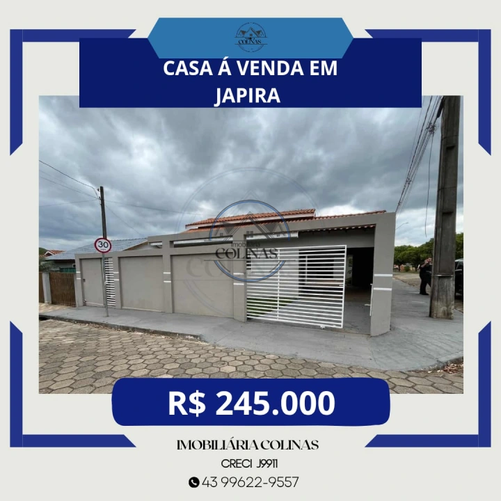 Casa Residencial para Venda - Japira, Centro - REF: 2952 Imagem da galeria de fotos: Casa Residencial para Venda - Japira, Centro - REF: 2952